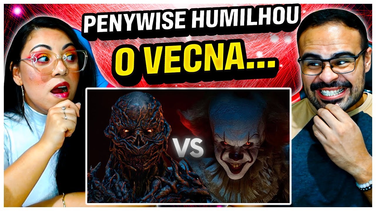 REACT CE TÁ LIGADO | Vecna vs Pennywise é RIDÍCULO.