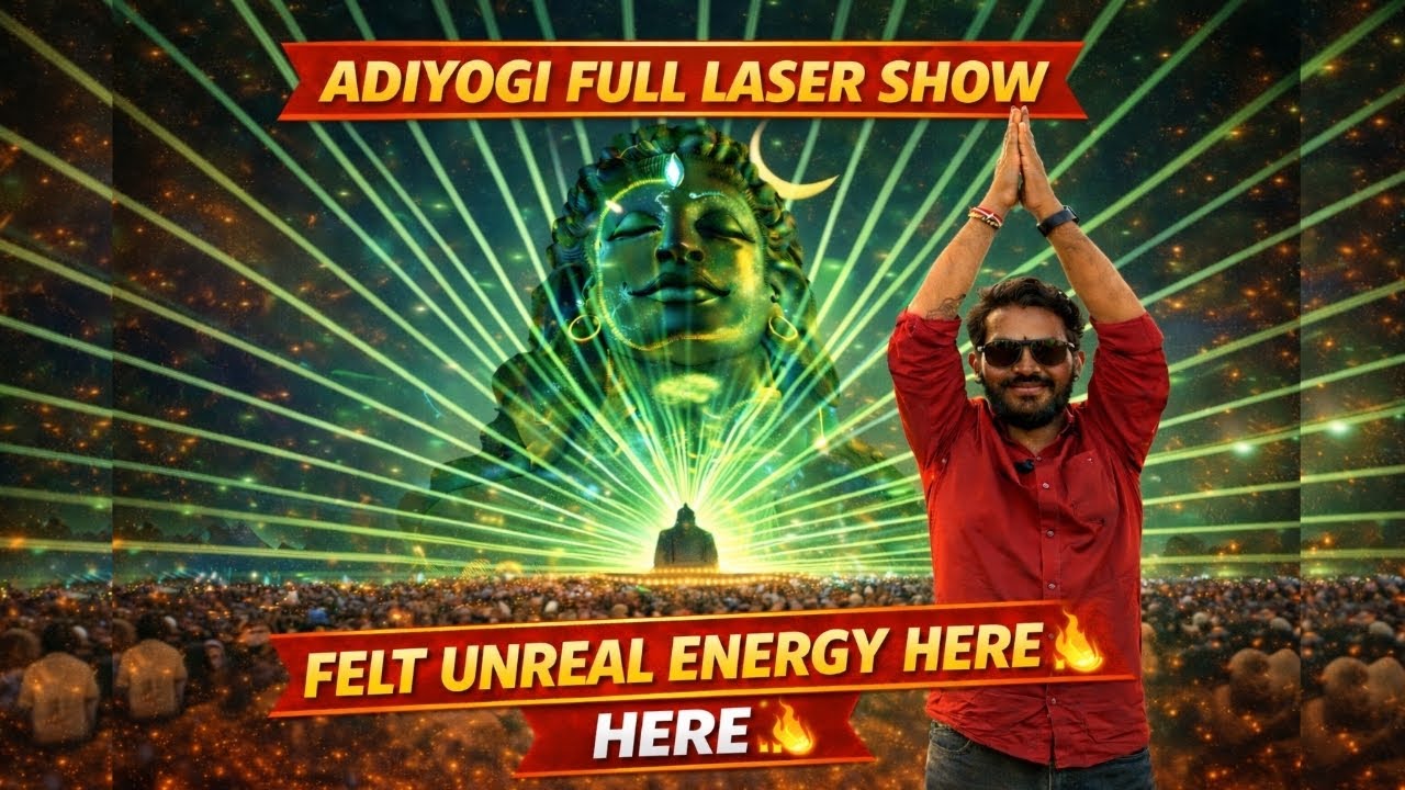 Goosebumps Guaranteed 😱 | Adi Yogi Complete Laser Show | Sadhguru Isha Foundation