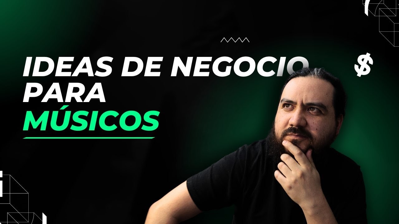 7 Ideas de Negocios para Músicos | Invierte SOLO el 5% de tu Tiempo