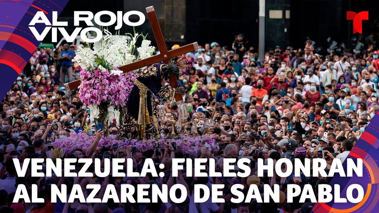 Venezuela: Fieles honran al Nazareno de San Pablo
