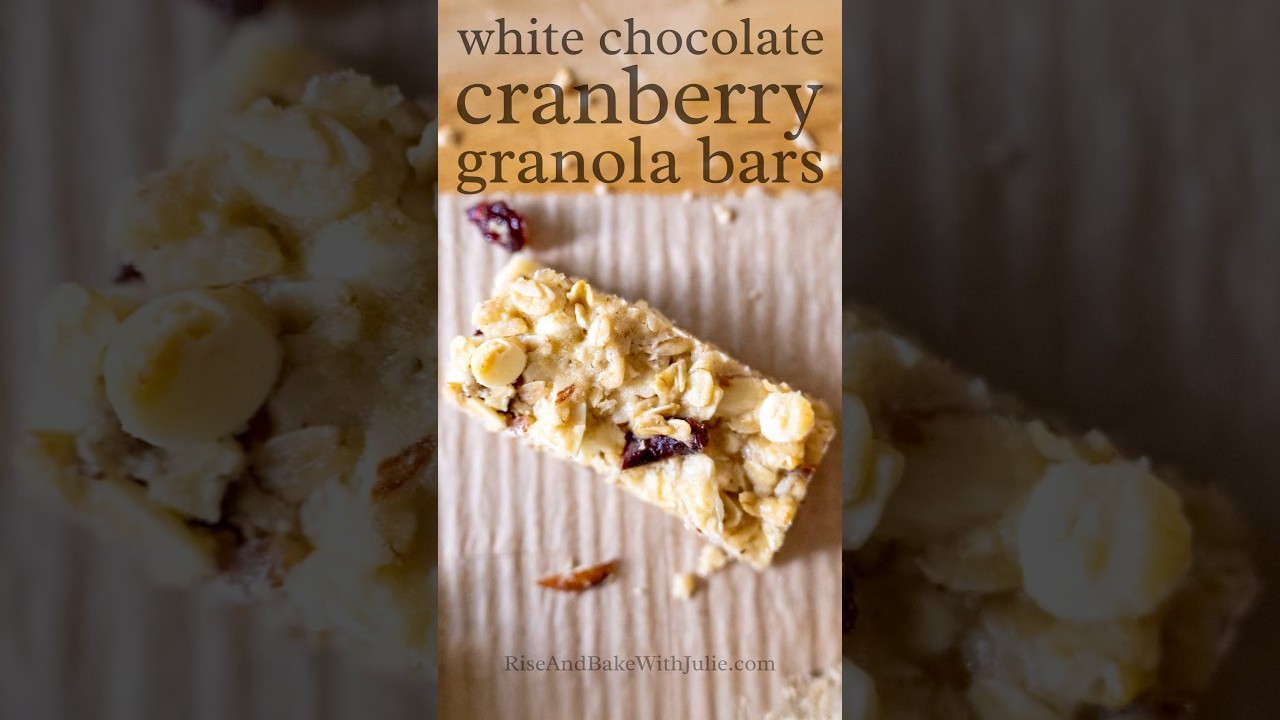 Our favorite homemade granola bars since my kids were little! #granolabars