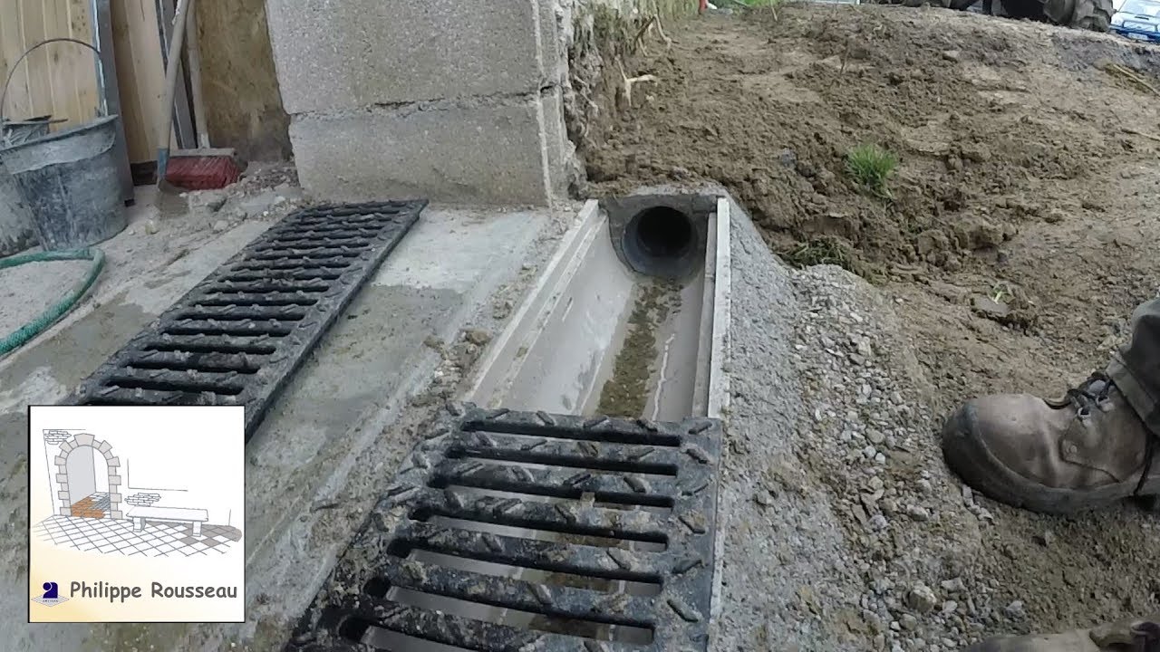 Controle raccordement eaux pluviales