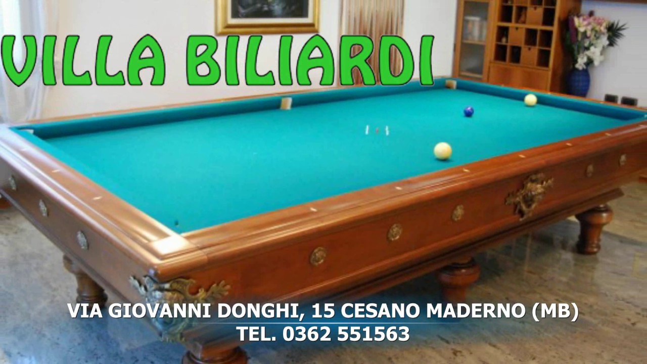 Biliardi Villa Cesano Maderno (MB)