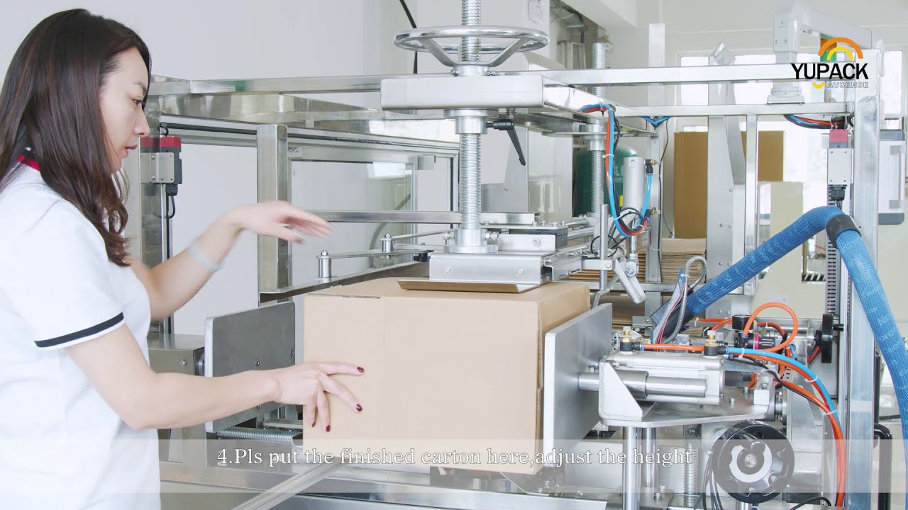 High-speed carton erector machine