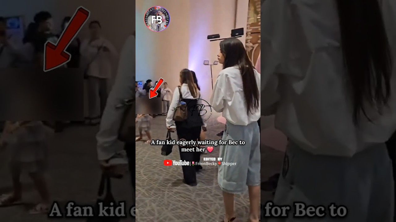 Becky met eagerly waiting fan kid#beckyarmstrong #freenbecky #fyp  #freenbeck #srchafreen