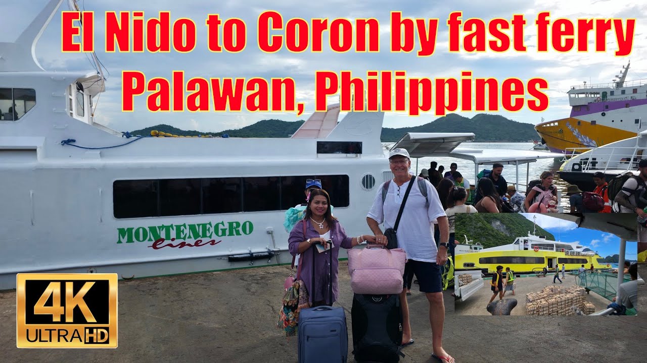 El Nido to Coron by fast ferry, Palawan, Philippines
