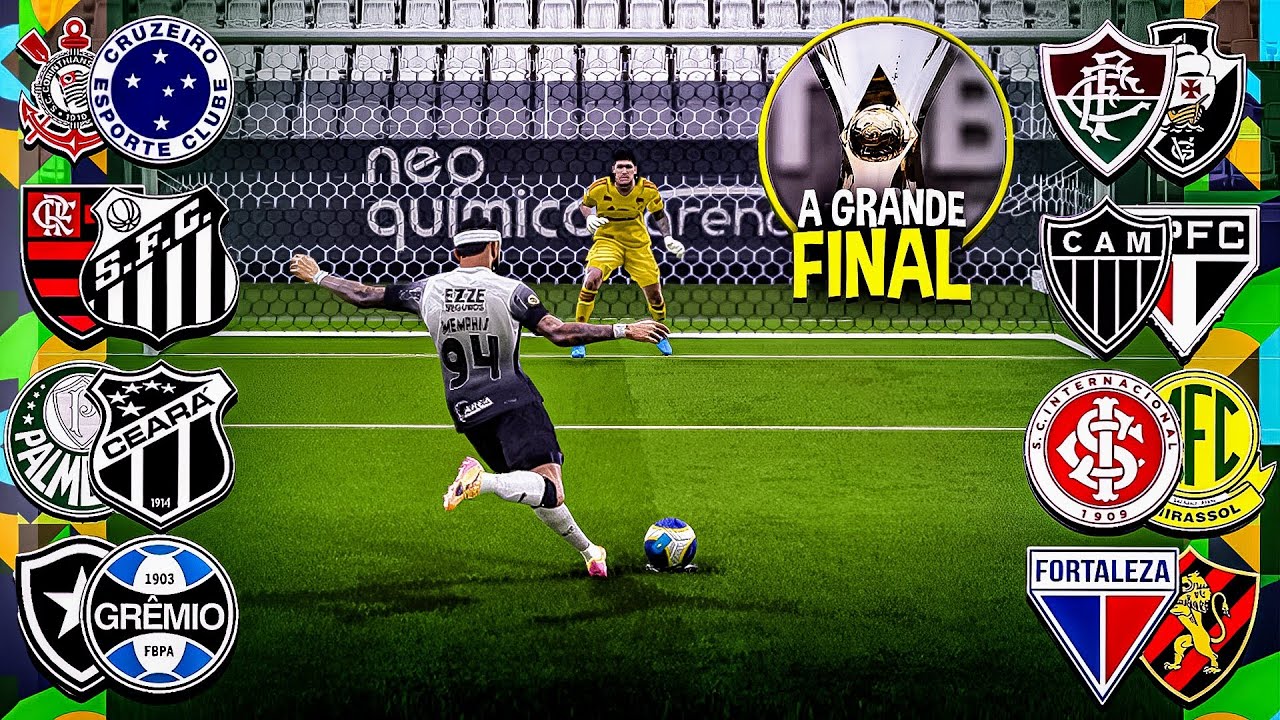A GRANDE FINAL DO BRASILEIRÃO 2025 DE PONTOS CORRIDOS NOS PÊNALTIS!! EA FC25