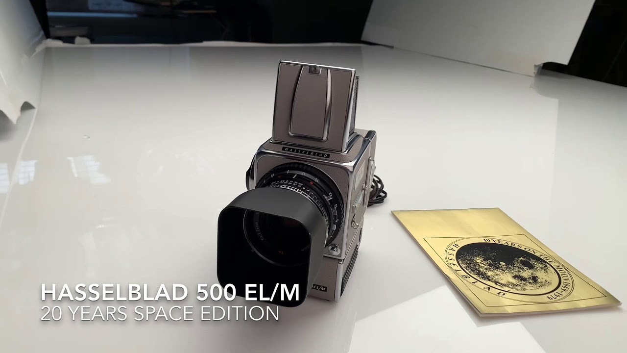 Hasselblad 500 EL / M 20 years Space Edition