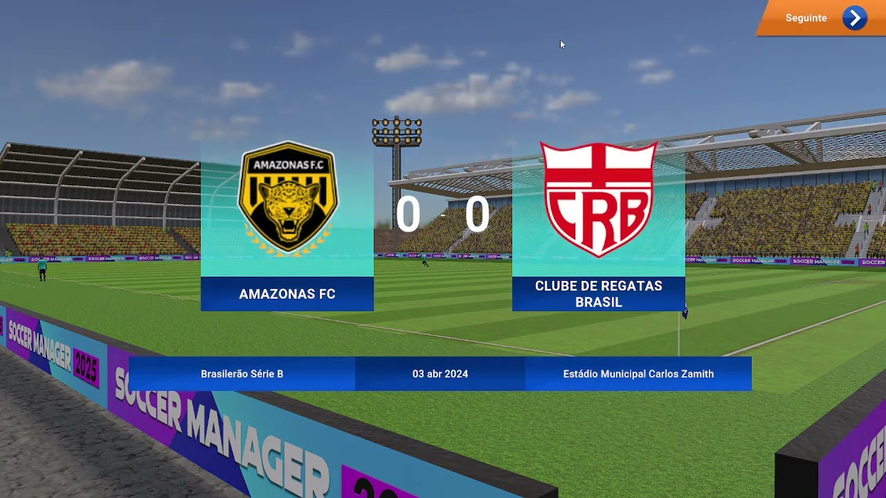 Carreira no Amazonas no soccer manager 2025/ #2