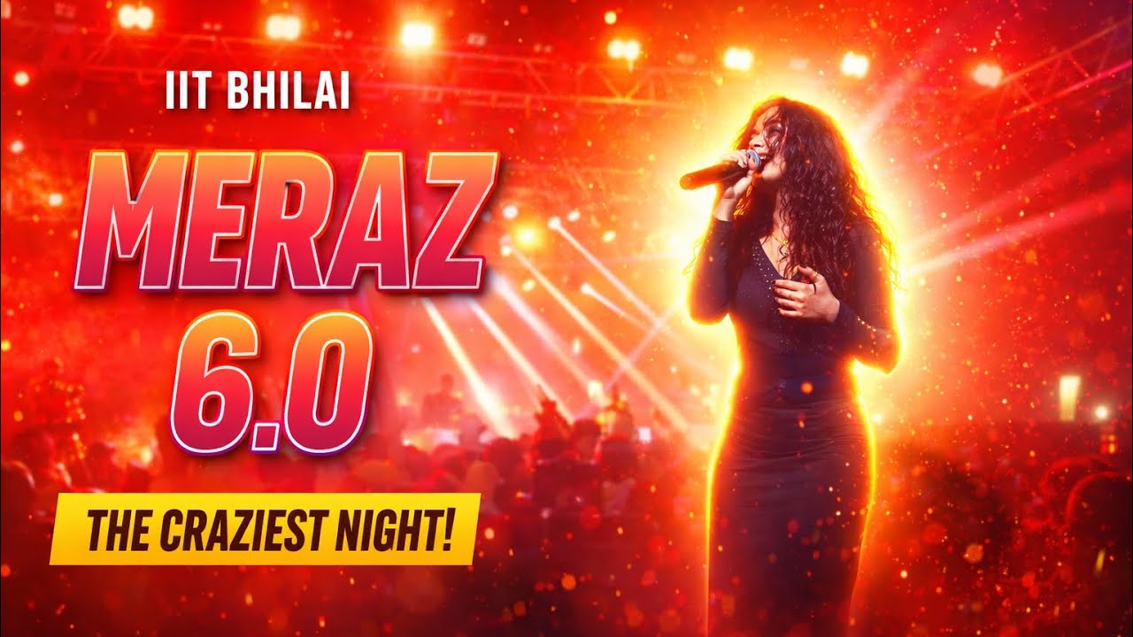 MERAZ 6.0 IIT Bhilai | Day 2 | The Craziest Night of the Fest 🎶🔥