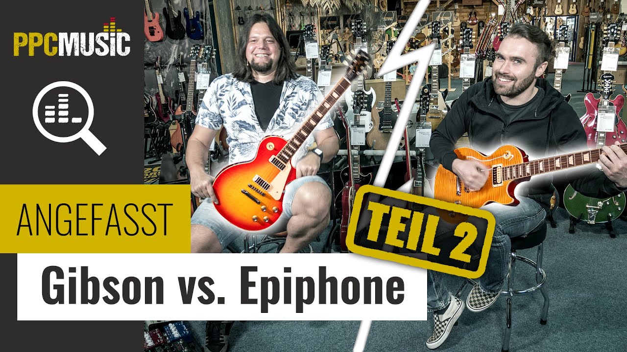 Gibson vs. Epiphone | Wir vergleichen die Les Paul-Modelle! (Teil 2)