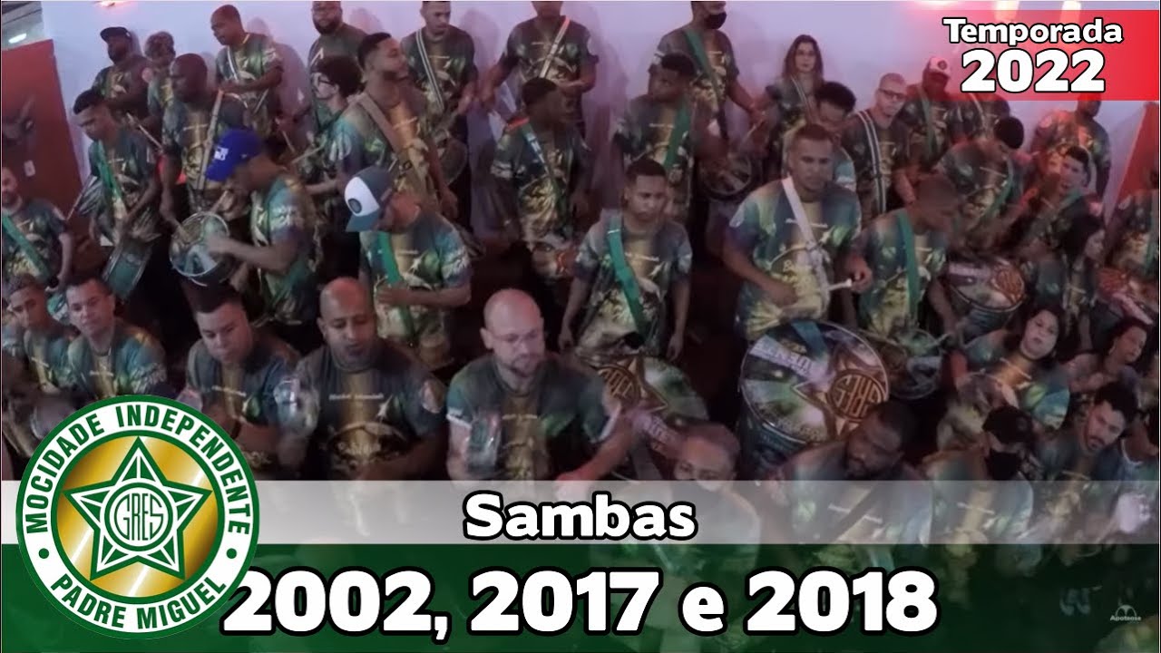Mocidade 2002, 2017 e 2018 | Samba ao vivo no Salgueiro Convida #SC22