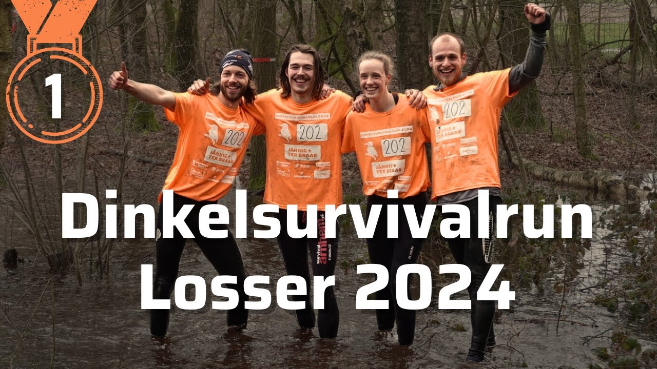WINST op de NIEUWSTE survivalrun | DinkelSurvivalrun Losser 2024