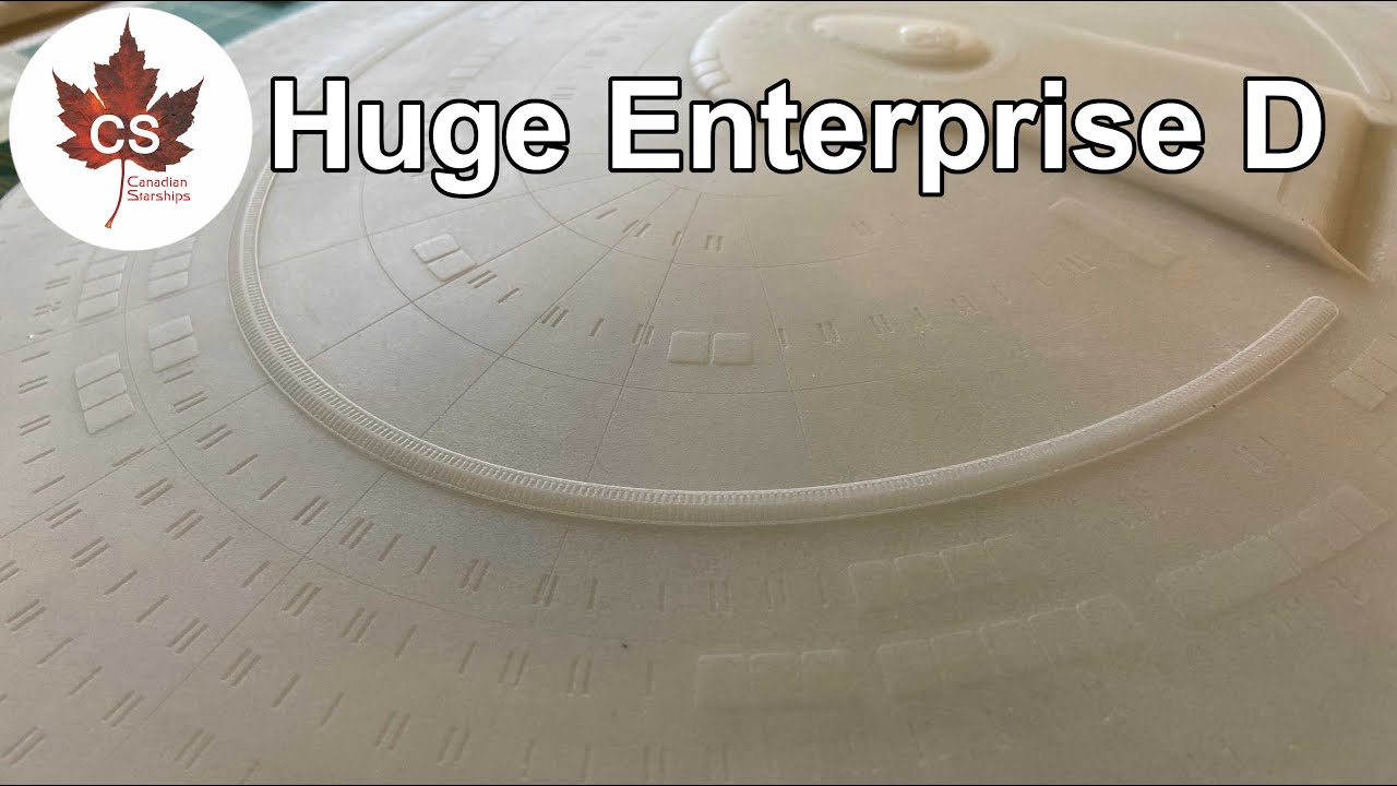 Star Trek 1:1000 Scale Galaxy Class Model Build Update #01 (2021)