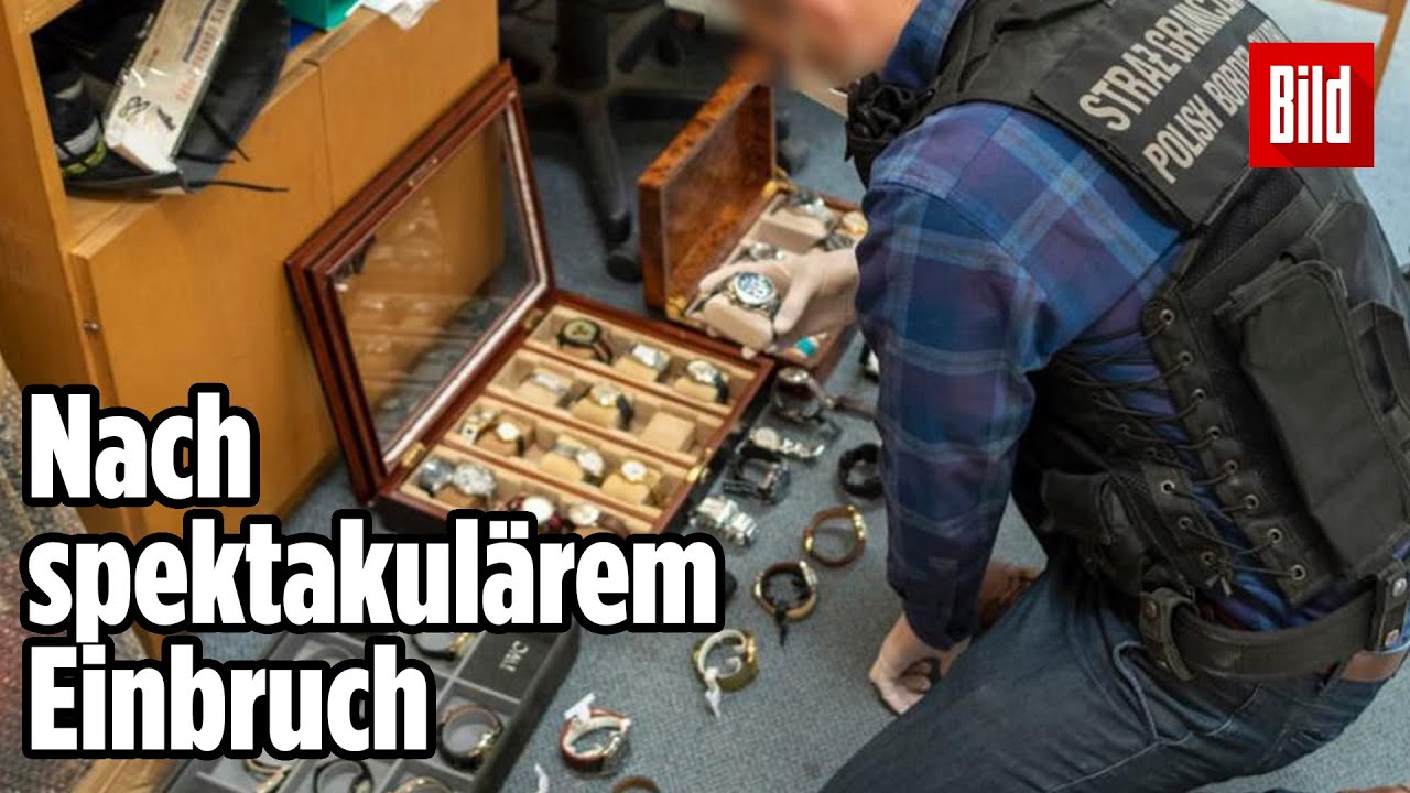 Nach Einbruch in Leipziger Juwelier: Schmuck bei Razzia in Polen sichergestellt