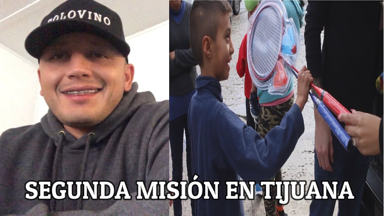 REPARTIENDO JUGUETES EN TIJUANA