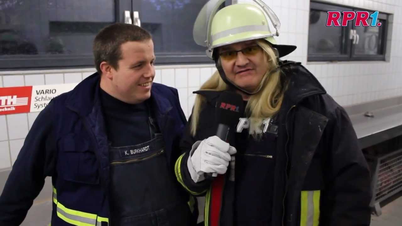 Der RPR1.Rocker arbeitet als Feuerwehrmann