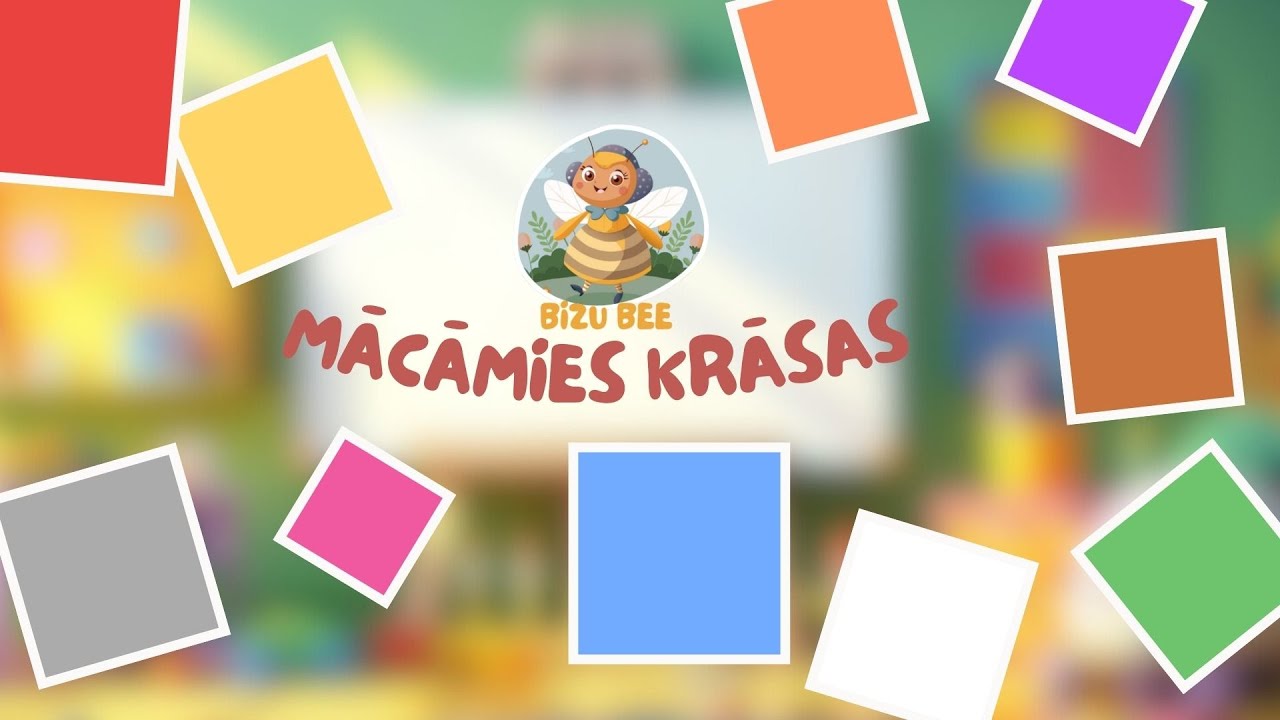 Mācāmies Krāsas | BizuBee