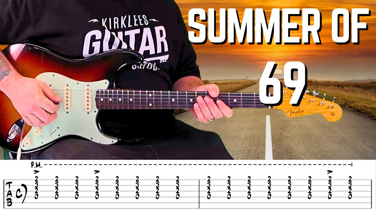 Bryan Adams | Summer Of 69 Guitar Tutorial | FREE DOWNLOADABLE TABS | Summer Of 69 Guitar Lesson