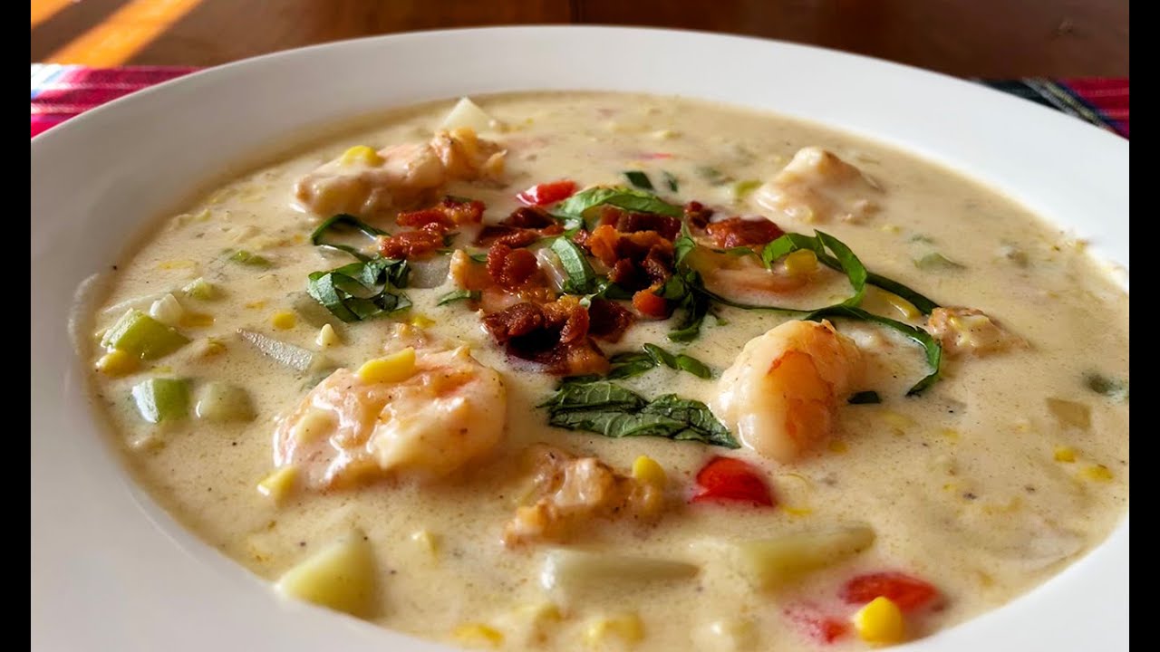 How to Make Cajun Shrimp Corn Chowder Recipe