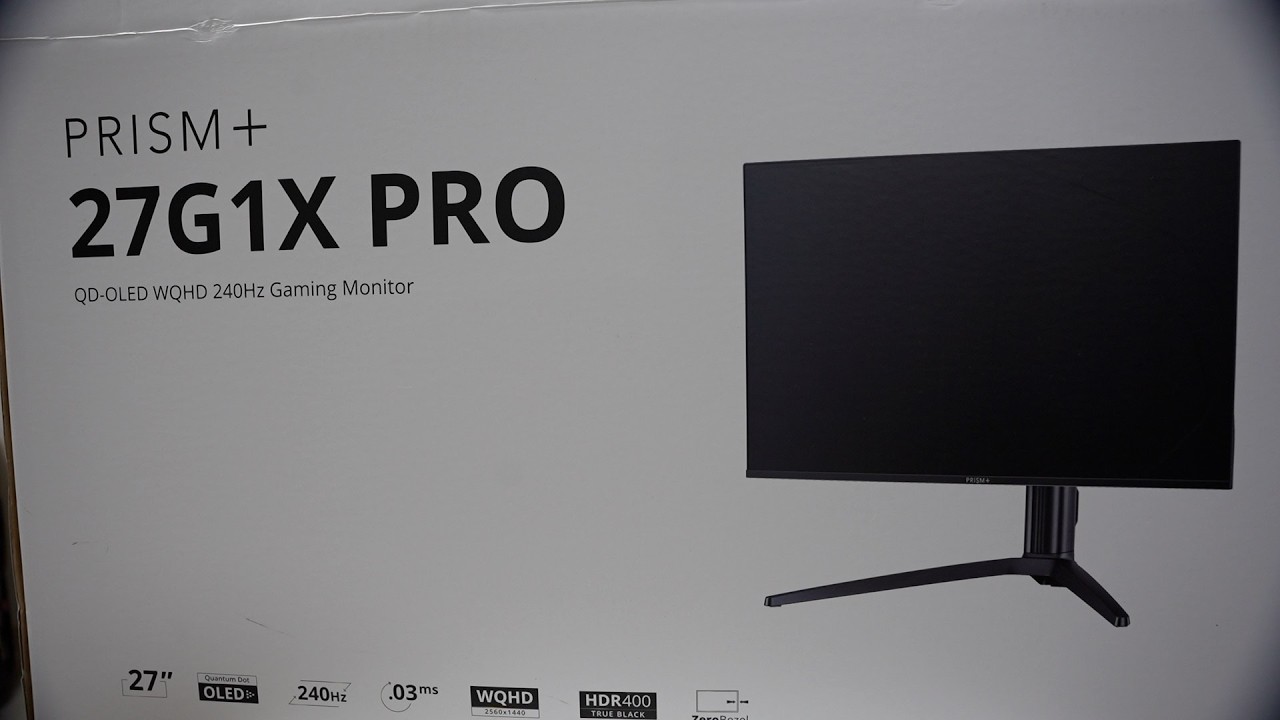PRISM+ 27G1X Pro - BEST VALUE QD-OLED MONITOR?