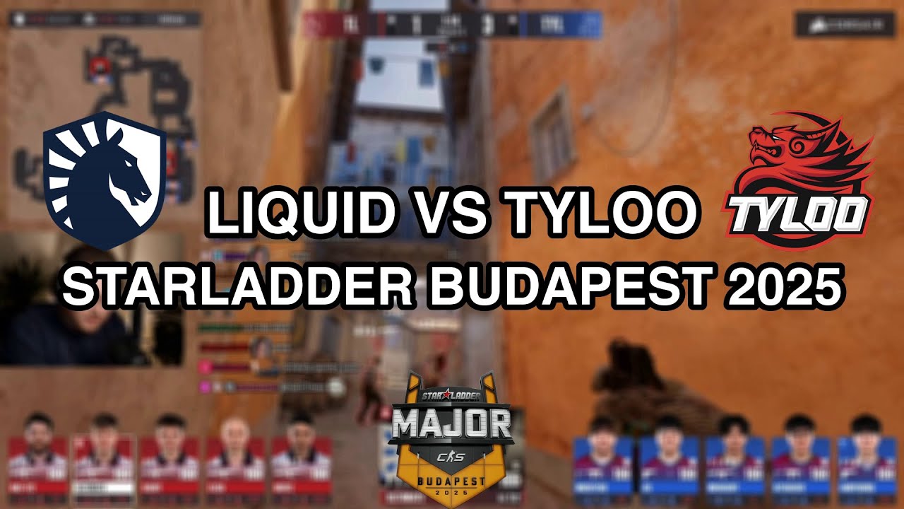 Ohnepixel | TEAM LIQUID VS TYLOO | STARLADDER BUDAPEST MAJOR 2025 | STAGE 2 | FULL VOD