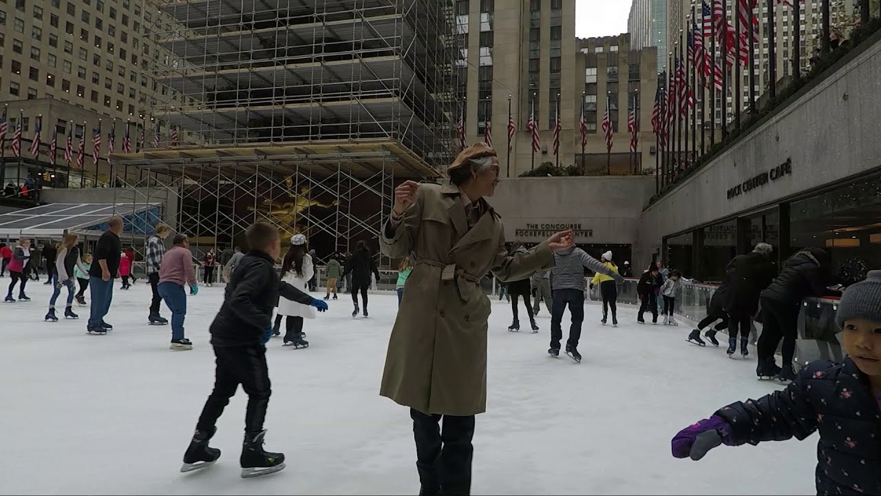 Rockefeller Center Ice Skating Rink!!