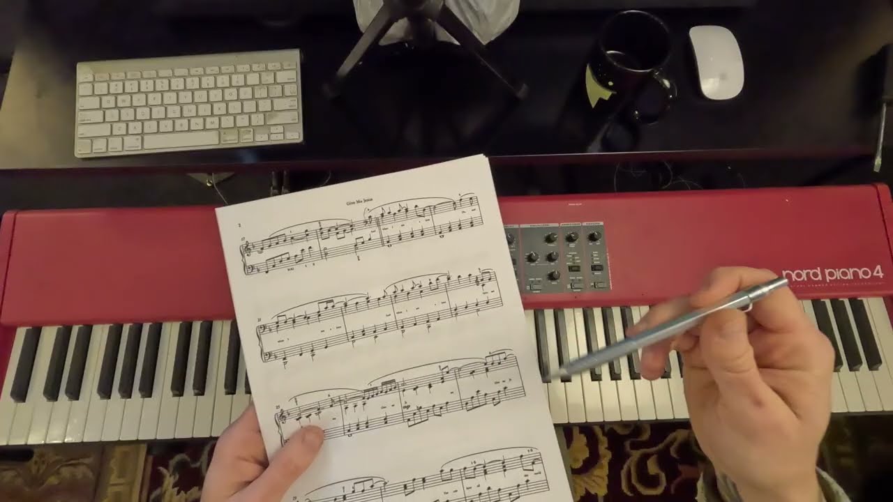 How to play my piano solo arrangement of Give Me Jesus