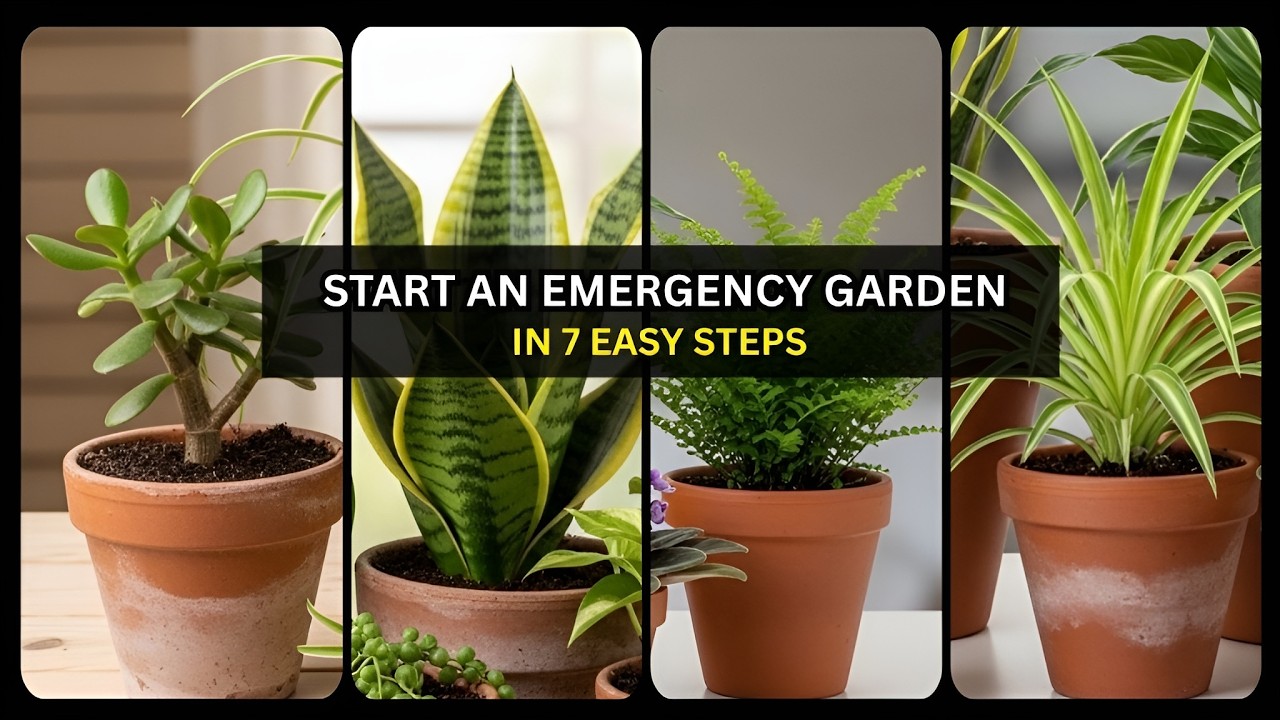 Start an Emergency Garden in 7 Easy Steps