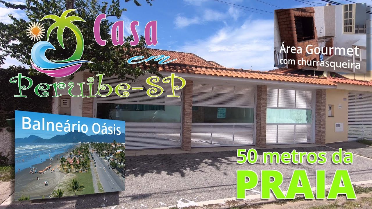 Casa para locação em Peruíbe -SP