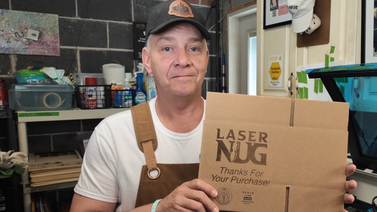 Corrugated Boxes on the Thunder Laser BOLT  Elevate Your Brand! Settings and Tips  042   4K