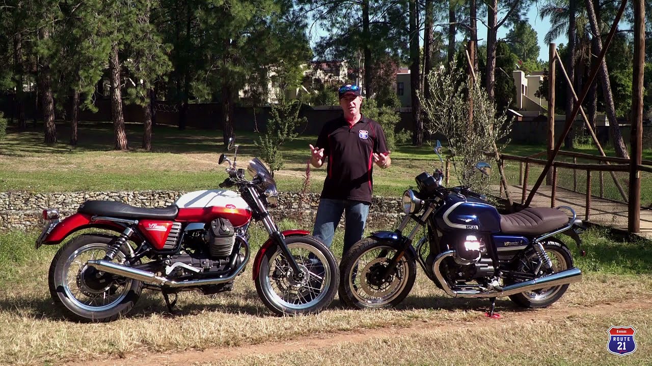 Moto Guzzi V7 Special 1-го и 4-го изданий