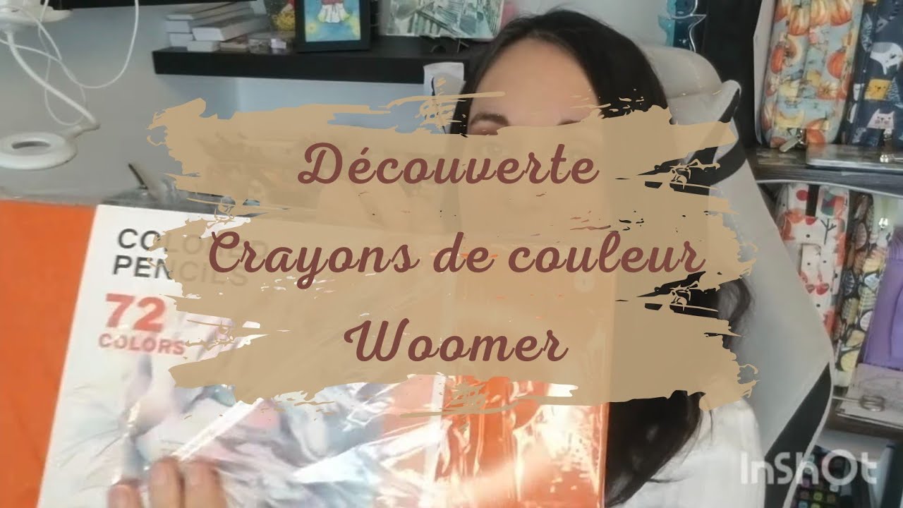 Présentation des crayons de couleur Woomer