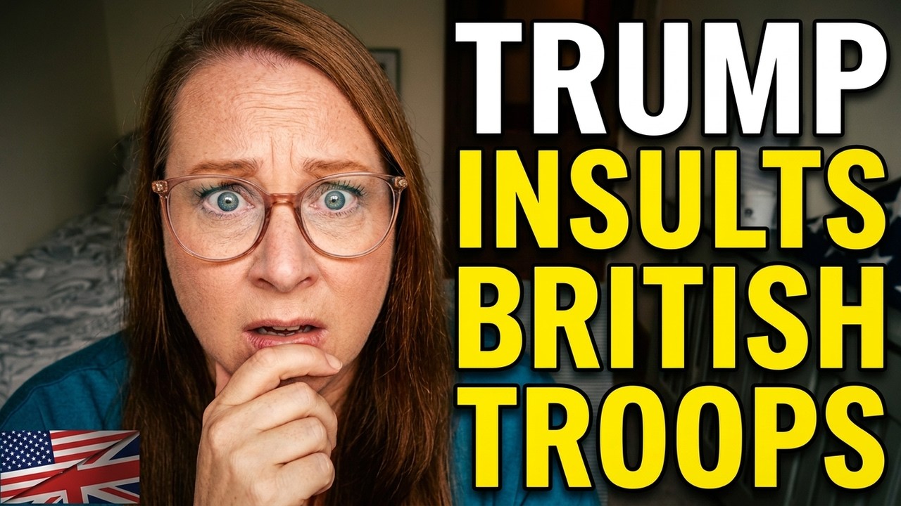 Trump Disrespects British Troops & Veterans of the British Armed Forces | American In The UK POV