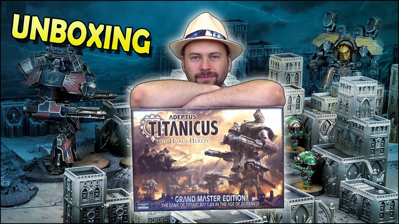 Unboxing ADEPTUS TITANICUS en Français FR 2018