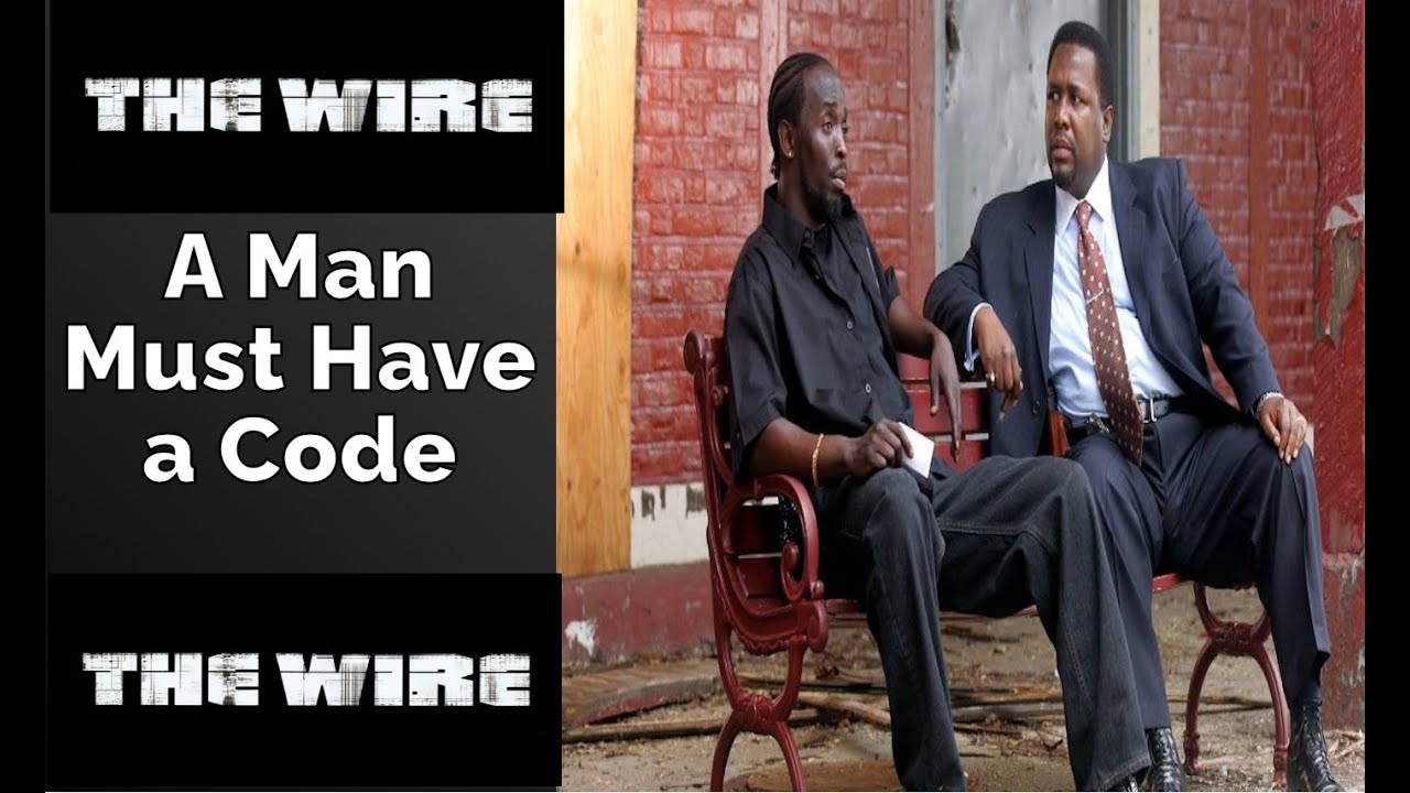 A Man Must Have a Code (Bunk Moreland & Omar Little)
