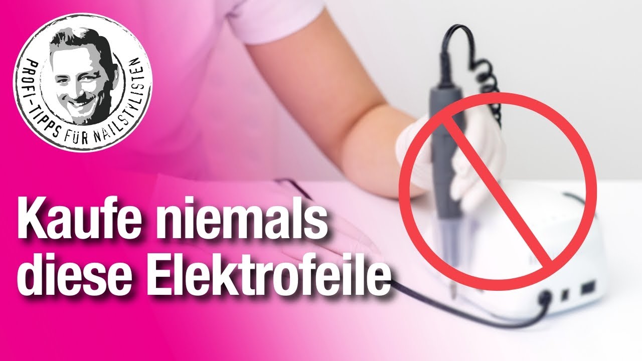 Das musst Du beim Kauf einer Elektrofeile beachten!!!!