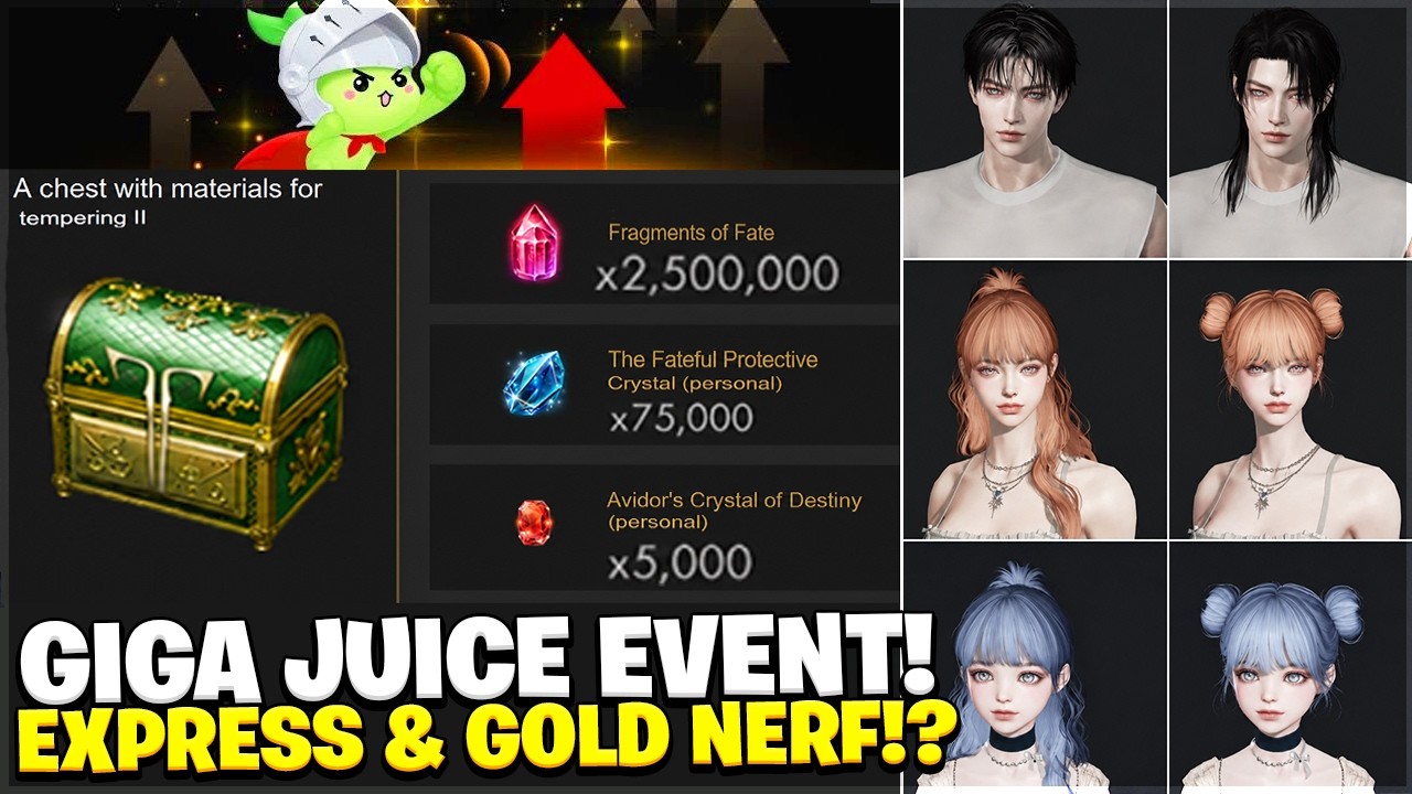 Lost Ark GIGA JUICE EVENT, Mokoko Express, Bootcamp & Gold NERF!