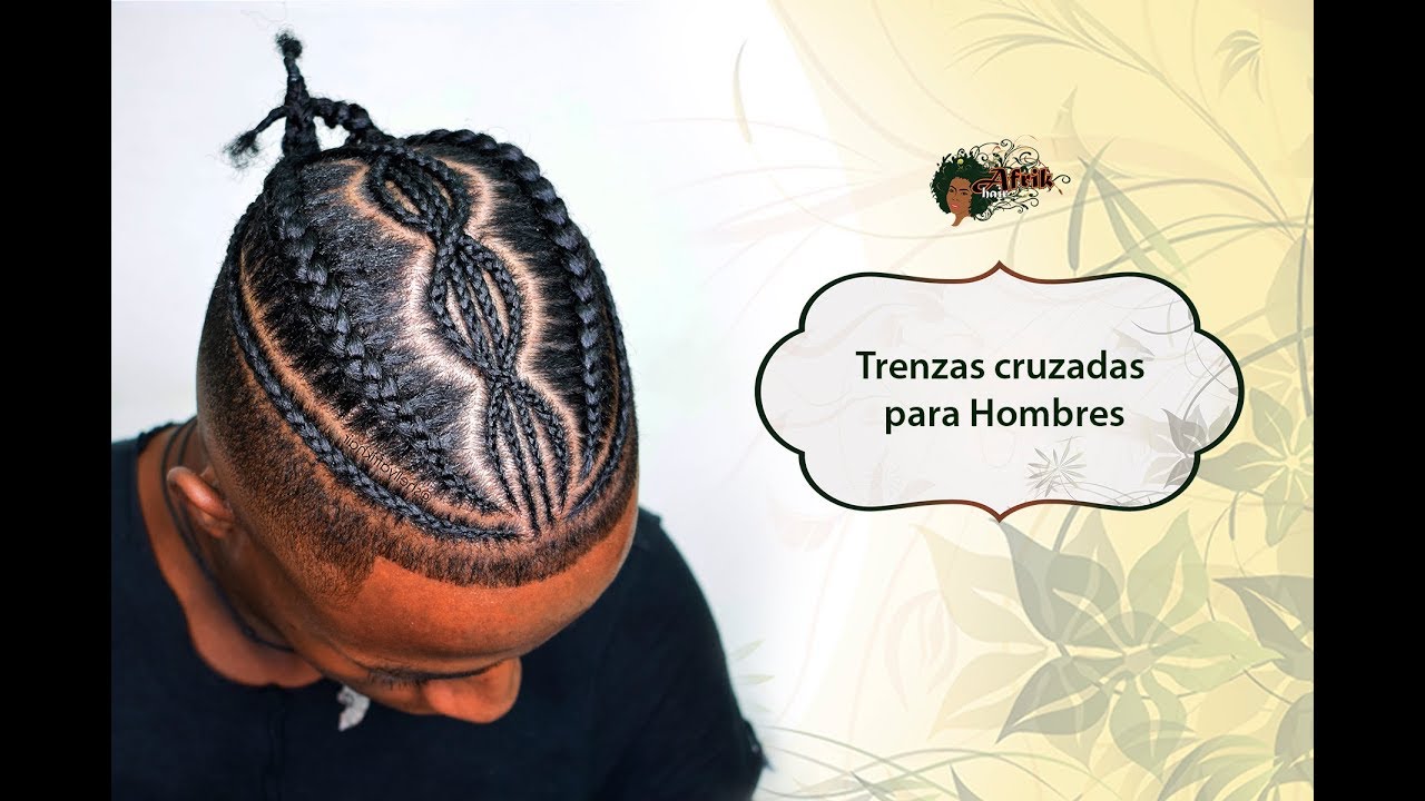 Trenzas cruzadas para hombres - SHELLY