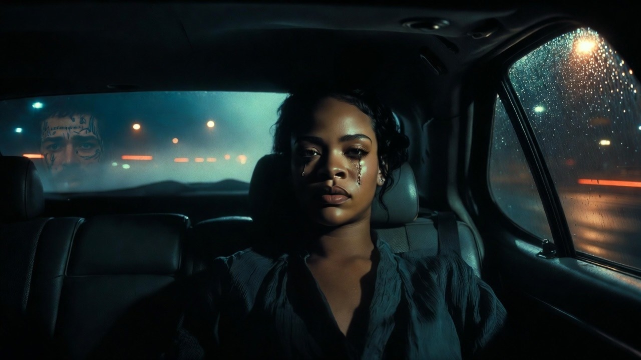 Rihanna ft. Post Malone -  Crying Home (Lyrics Video)