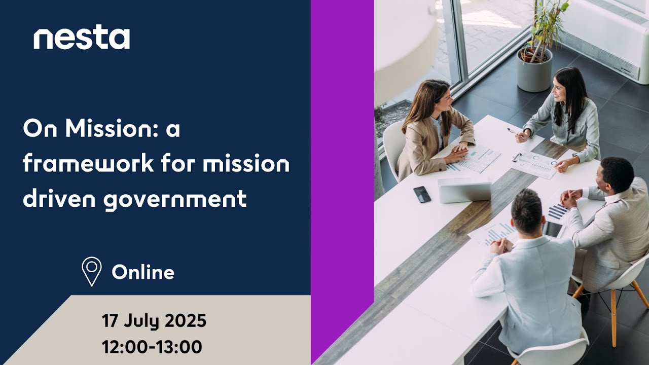 On Mission: a framework for mission-driven government