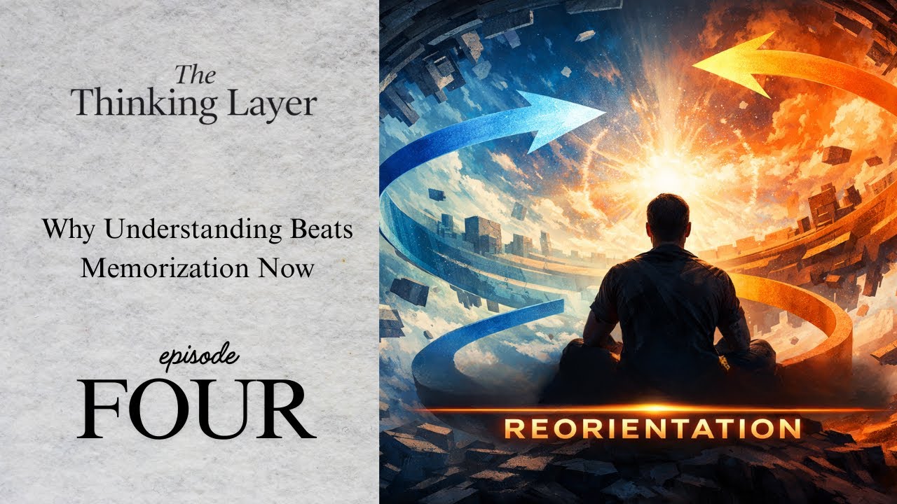 Why Understanding Beats Memorization Now