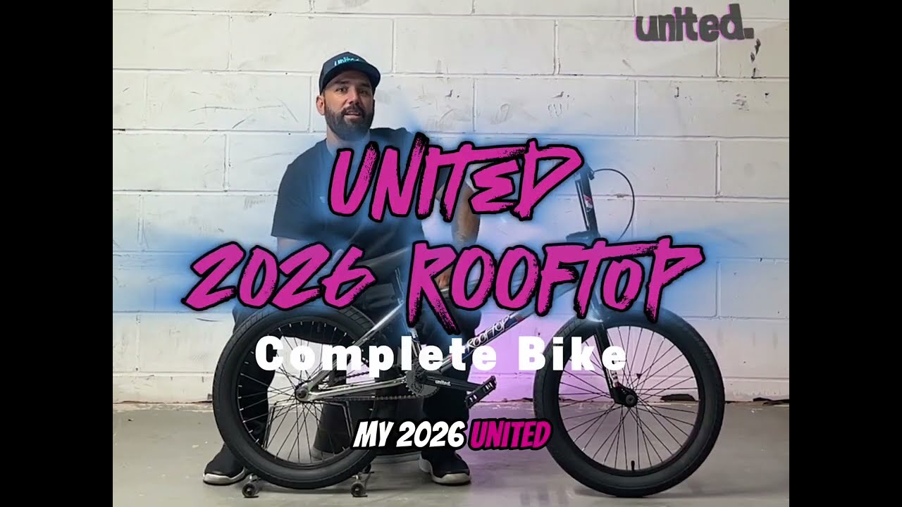 The United Rooftop Complete BMX Bikes! 🚲🔥