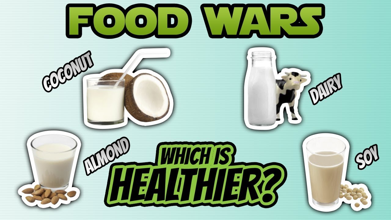 Coconut Milk vs. Almond Milk vs. Soy Milk vs. Dairy Milk (BEST MILK?) | LiveLeanTV