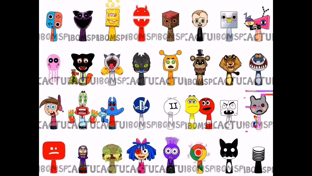 32 my sprunki oc #cactukk #bombomsprunki 1