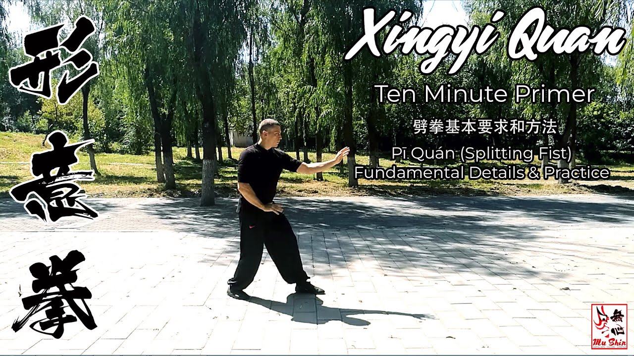 Xingyi Quan Ten Minute Primer - Pi Quan (Splitting Fist)