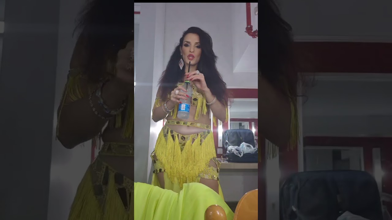 הצצה אל מאחורי הקלעים גל שמרון רקדנית בטן  Behind the  Scenes Gal Shimron belly dance show