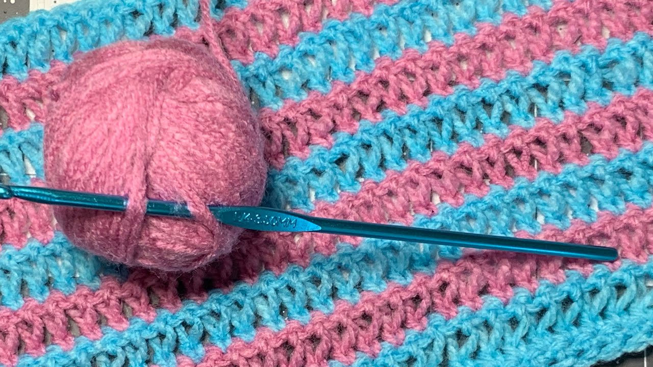 How To Crochet The Easiest Tunisian Stitch Ever!, Using Regular Hook