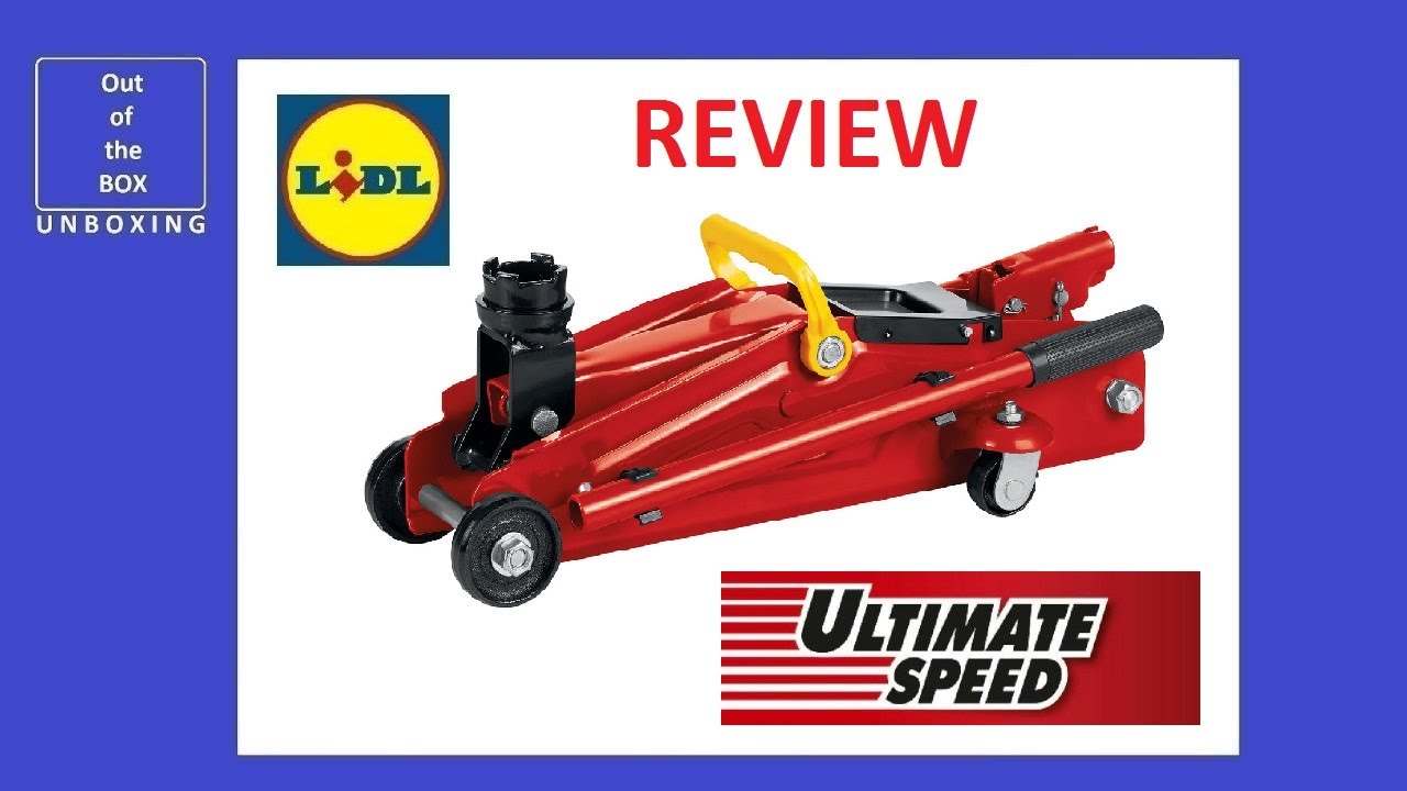 Обзор гидравлического домкрата UltimateSpeed ​​HG031720820173 (Lidl 2T 115ml 380N)