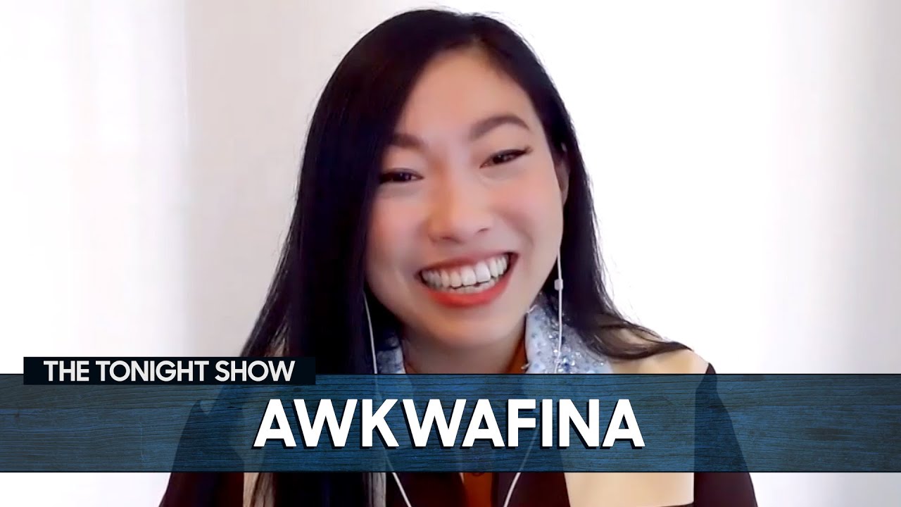 Awkwafina Became the Official Voice of New York City’s 7 Train | The Tonight Show